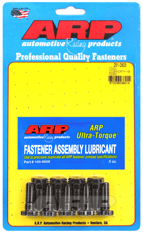 Tornillos de volante motor ARP para Ford 2.0L Cosworth YB - (M10x100 - longitud 29 mm) - 251-2803