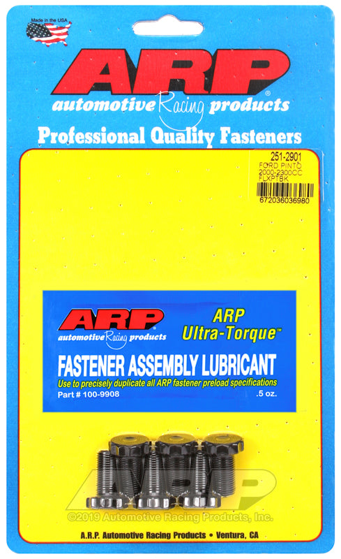 Tornillos de flexplate ARP para Ford Pinto 2.0L - 251-2901