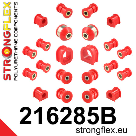 Kit completo de silentblocks de suspensión Toyota Corolla E100 E110 FWD (216285B)