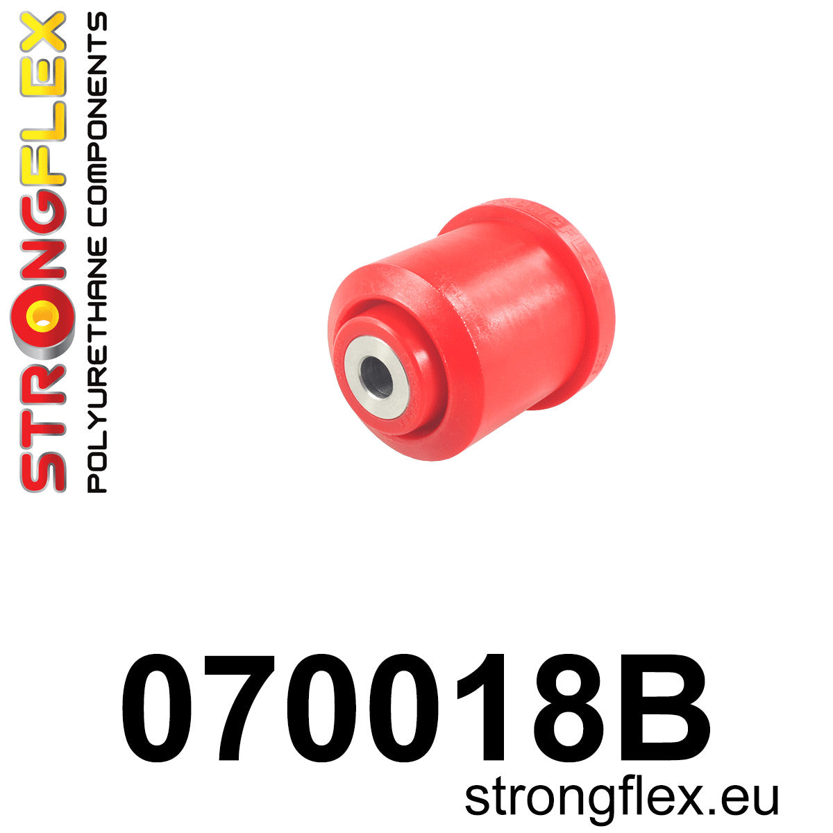 Silentblock de montaje del eje trasero Ford Fiesta MK6 Fusion 2 Demio (070018B)