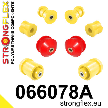 Kit de suspensión delantera y eje trasero SPORT Citroën Nemo Fiorino Linea (066078A)