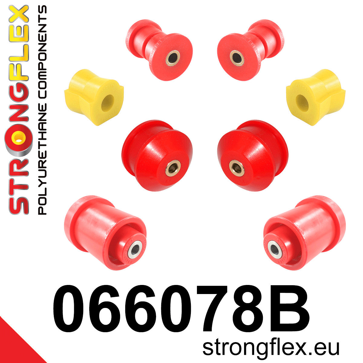 Kit de suspensión delantera y eje trasero Citroën Nemo Fiorino Linea Bipper (066078B)