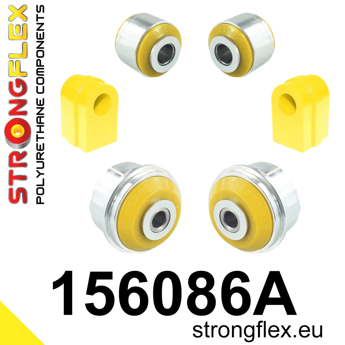 Kit de silentblocks de suspensión delantera SPORT Renault Mégane (156086A)
