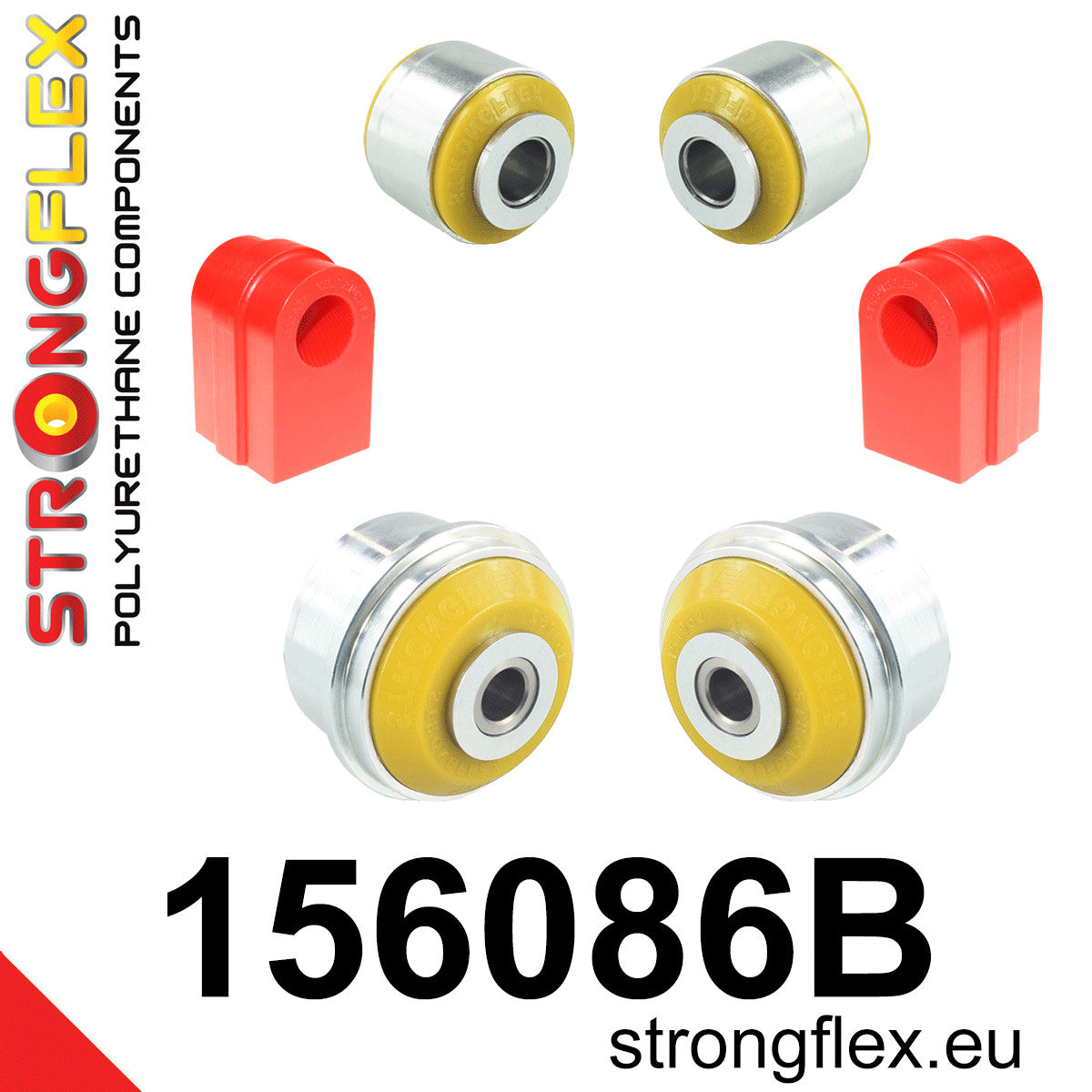 Kit de silentblocks de suspensión delantera Renault Mégane (156086B)