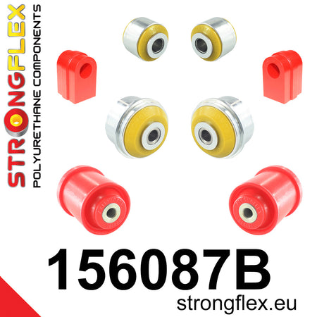Kit de silentblocks de suspensión delantera y eje trasero Renault Mégane (156087B)