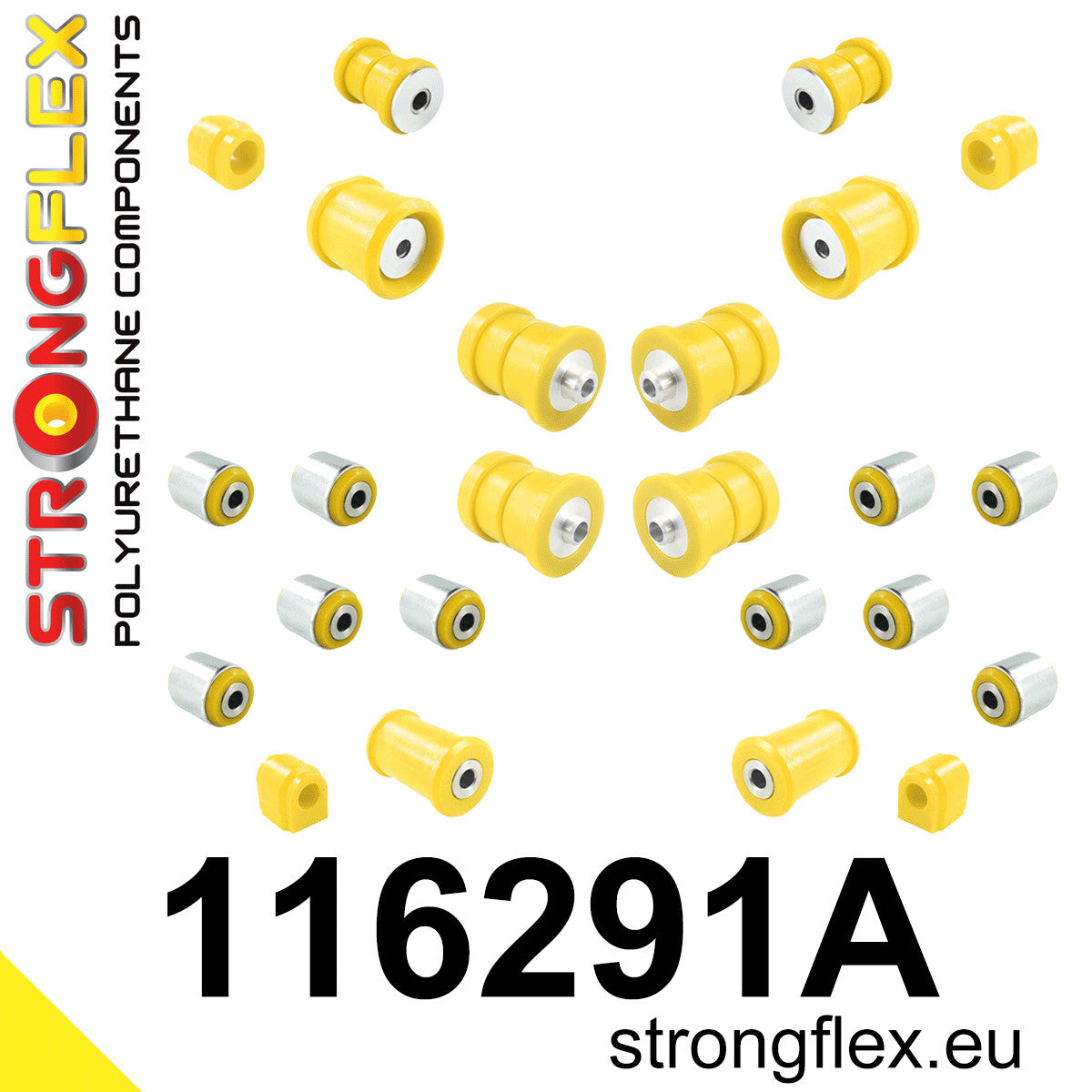 Kit completo de suspensión SPORT Mercedes Clase A W176 W246 W242 C117 X117 (116291A)