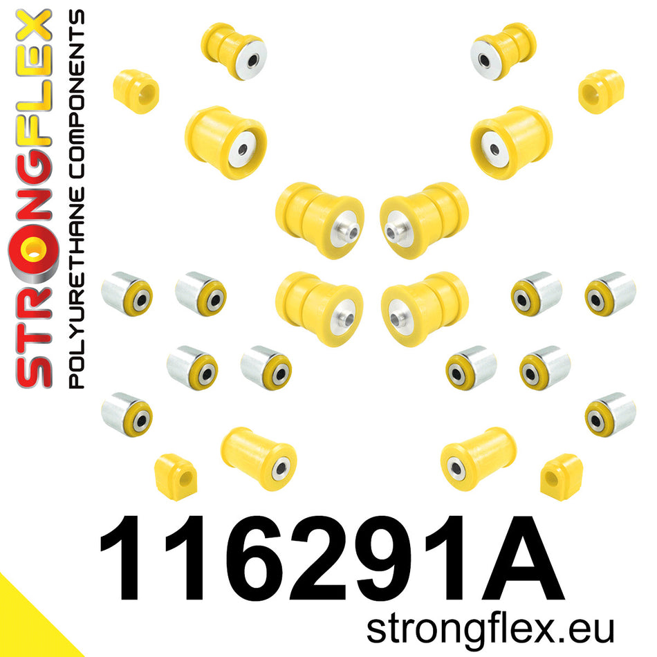 Kit completo de suspensión SPORT Mercedes Clase A W176 W246 W242 C117 X117 (116291A)