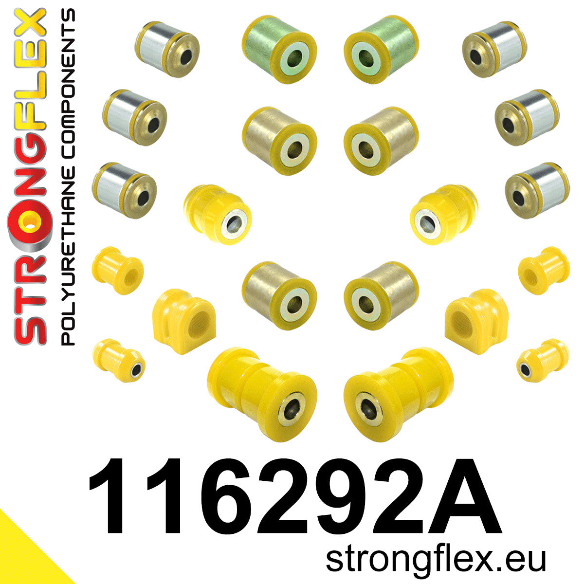 Kit de silentblock de suspensión trasera SPORT Mercedes SLK R172 (116292A)