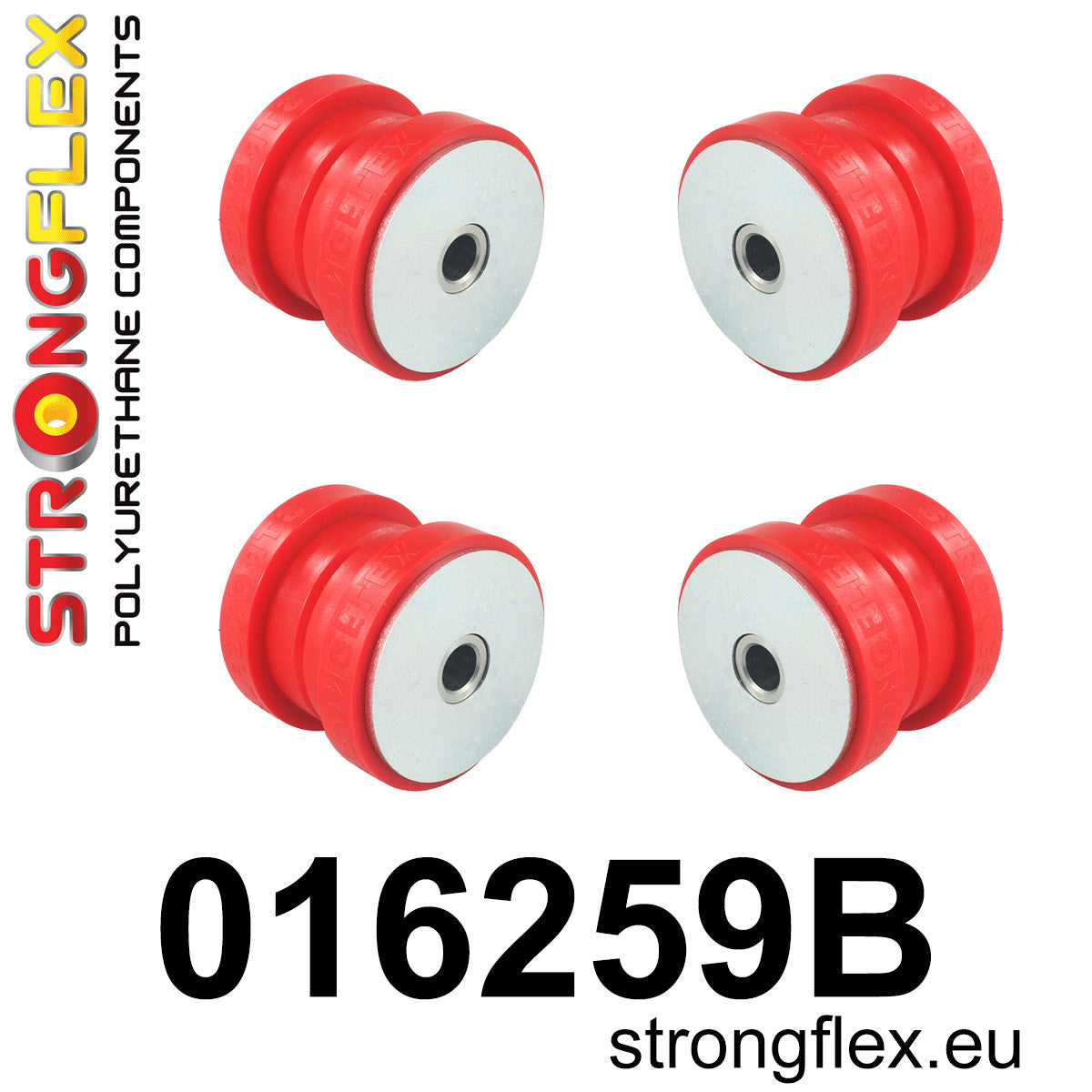 Kit de silentblocks de montaje del eje trasero Alfa Romeo 166 type 936 (016259B)