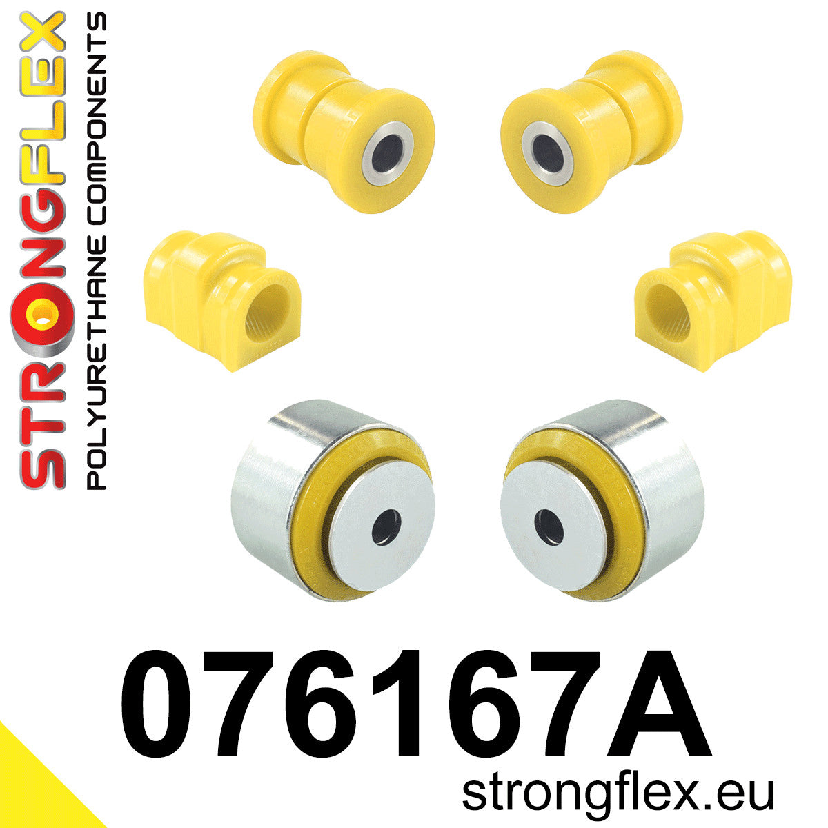 Kit de silentblocks de suspensión delantera SPORT Ford Fiesta MK8 MK2 Puma (076167A)