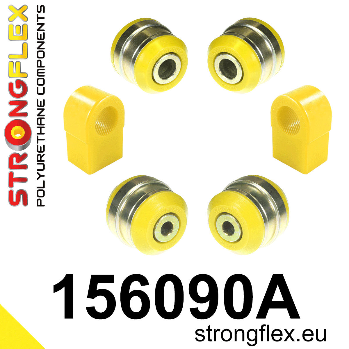 Kit de silentblocks de suspensión delantera SPORT Renault Clio Colt (156090A)