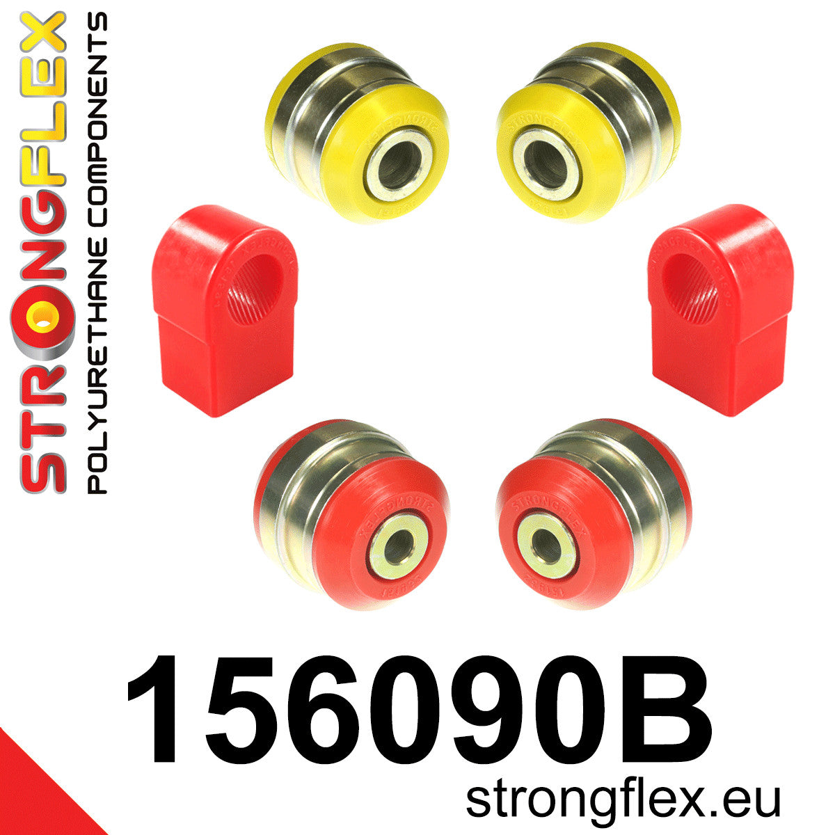 Kit de silentblocks de suspensión delantera Renault Clio Colt (156090B)