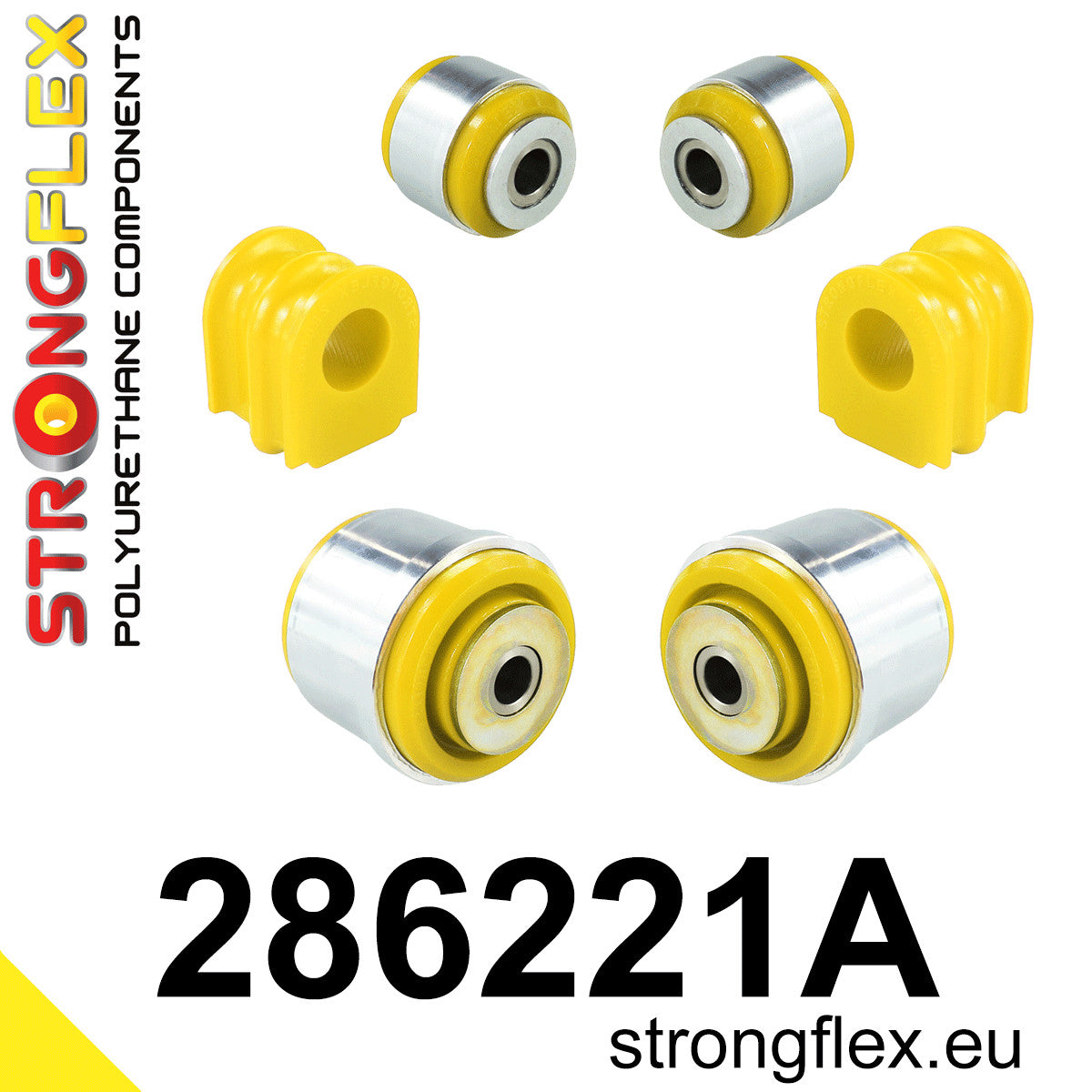 Kit de silentblocks de suspensión delantera SPORT Nissan Maxima A35 (286221A)