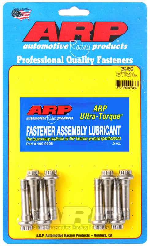 Tornillos de biela ARP para Subaru FA20 - 260-6303