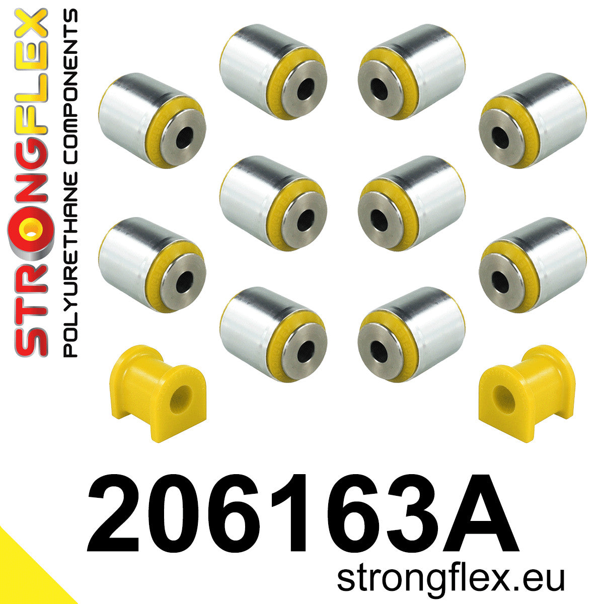 Kit de silentblock de suspensión trasera SPORT Suzuki Kizashi FWD AWD (206163A)
