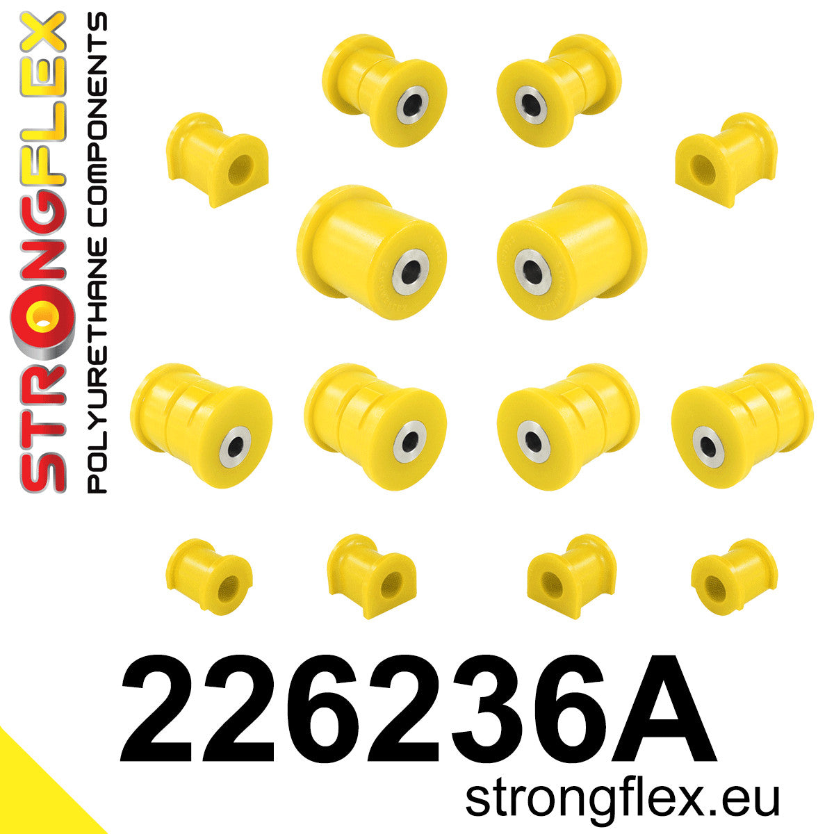 Kit completo de silentblocks de suspensión SPORT Volkswagen (226236A)