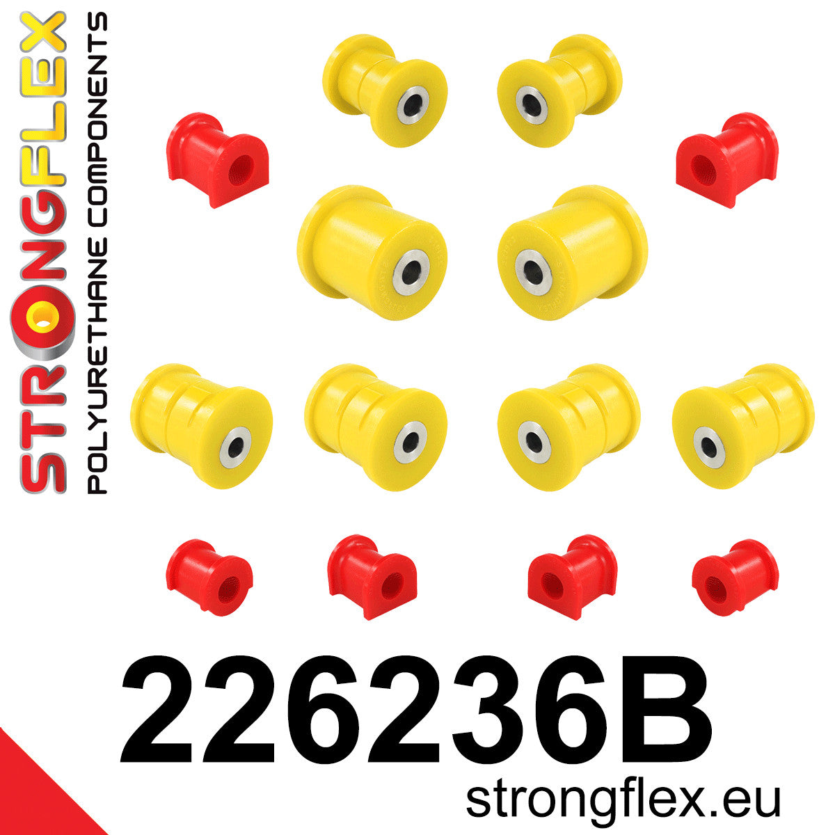 Kit completo de suspensión Volkswagen T5 Caravelle, Multivan, Transporter (226236B)