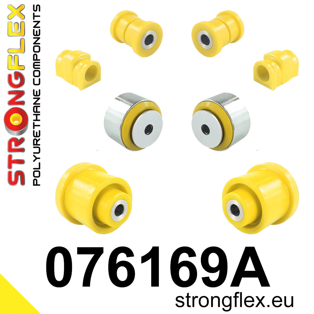 Kit de suspensión delantera y eje trasero SPORT Ford Fiesta MK8 MK2 Puma (076169A)