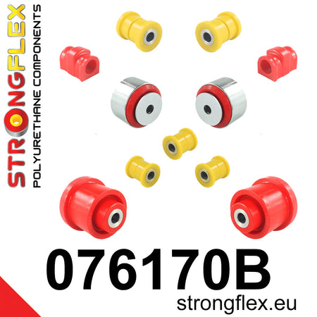 Kit completo de silentblocks de suspensión Ford Fiesta MK8 MK2 Puma (076170B)