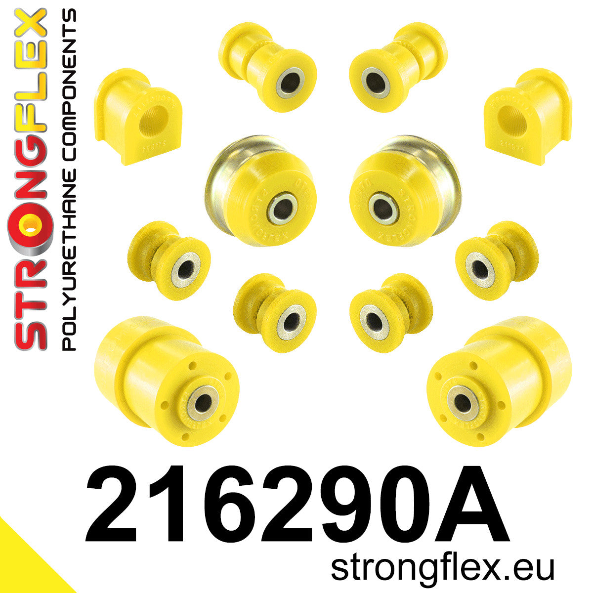 Kit completo de silentblocks de suspensión SPORT Toyota Corolla E120 E130 (216290A)