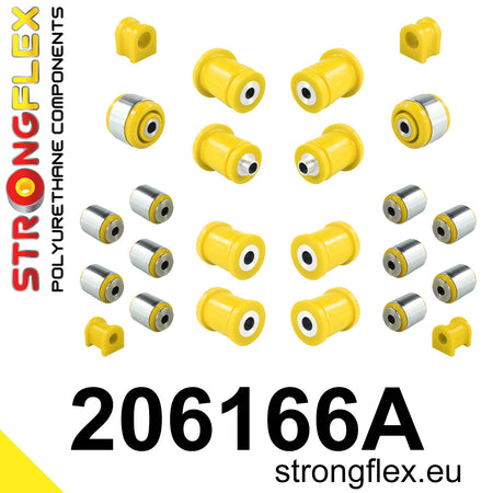 Kit completo de silentblocks de suspensión SPORT Suzuki Kizashi FWD (206166A)