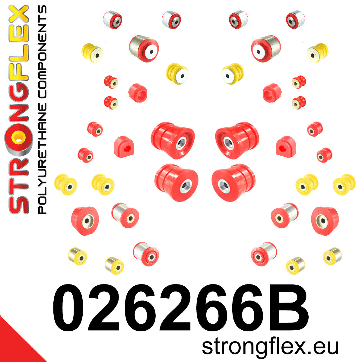 Kit completo de silentblocks de suspensión Audi A6 C7 FWD S6 RS6 A7 S7 RS7 (026266B)