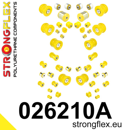 Kit completo de silentblocks de suspensión SPORT Audi A6 C6 FWD S6 RS6 (026210A)