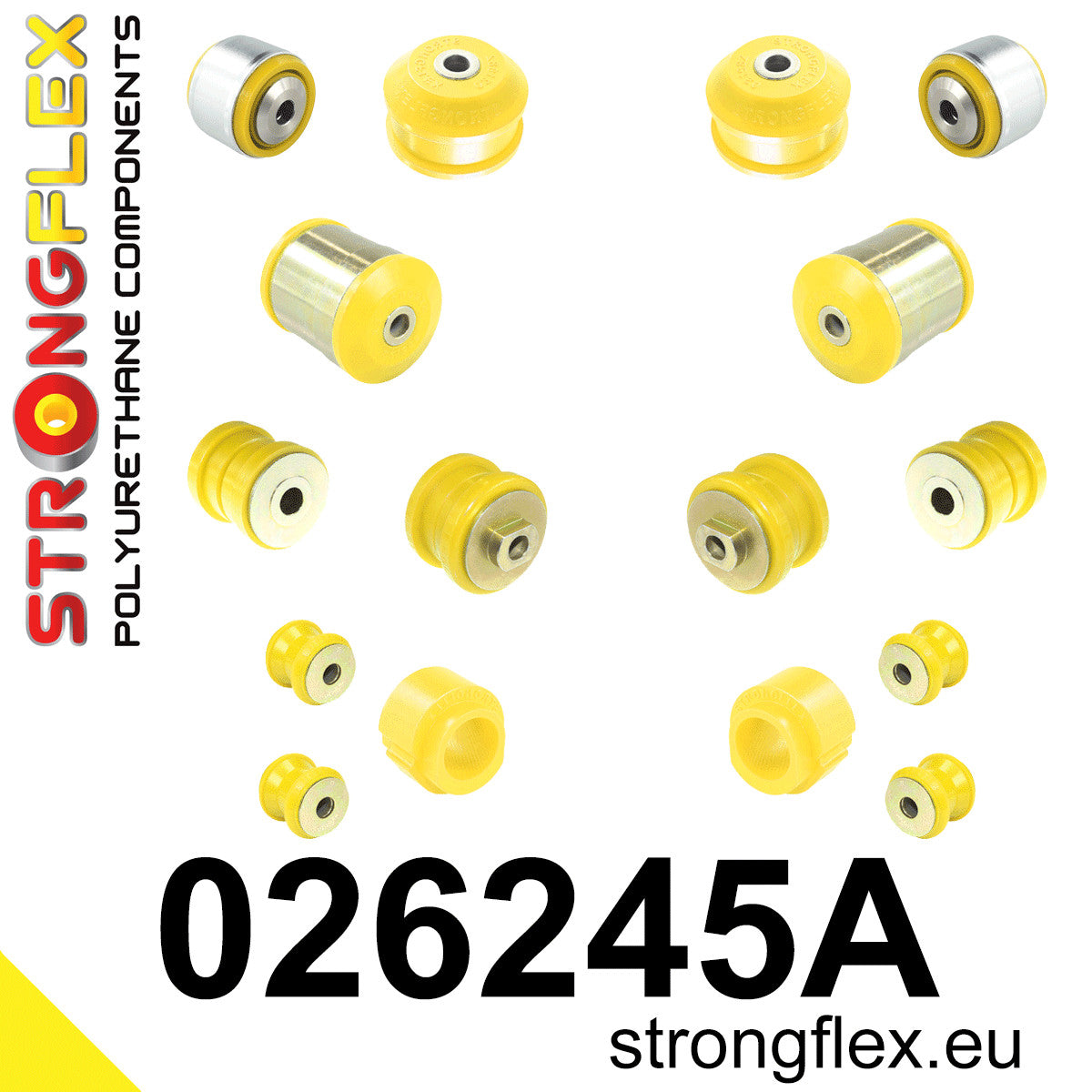 Kit de silentblocks de suspensión delantera SPORT Audi A8 D2 FWD Quattro S8 (026245A)
