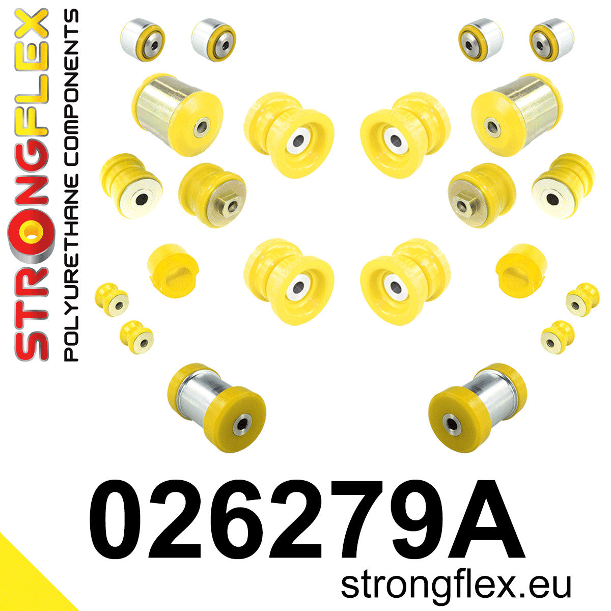 Kit completo de silentblocks de suspensión SPORT Audi A4 B5 FWD S4 RS4 (026279A)