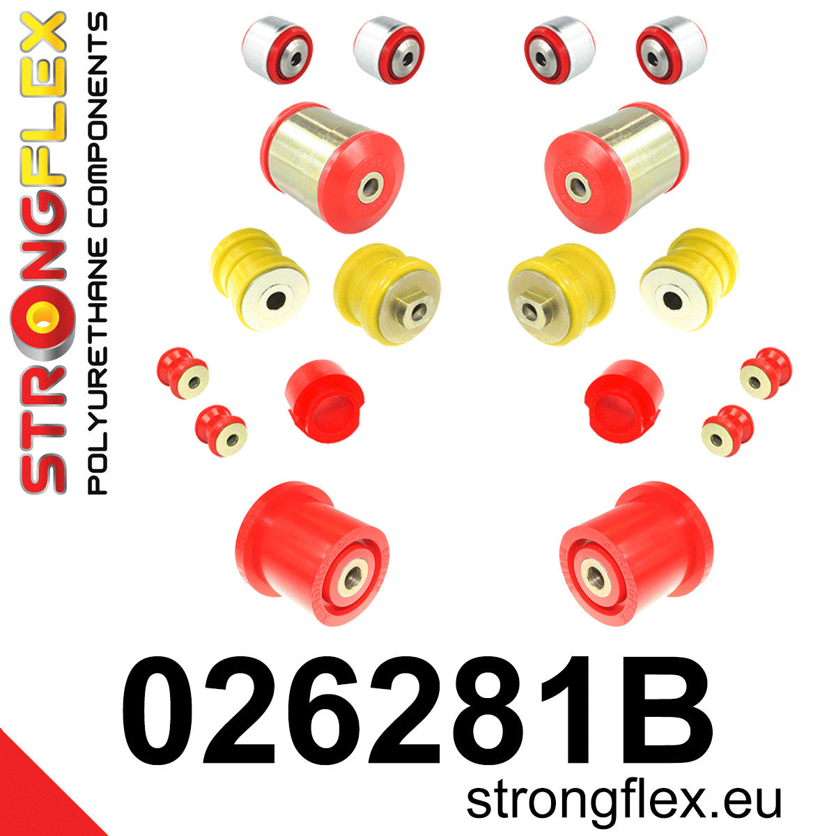Kit de suspensión delantera y eje trasero Audi A6 C5 3U B5 FWD S6 RS6 (026281B)