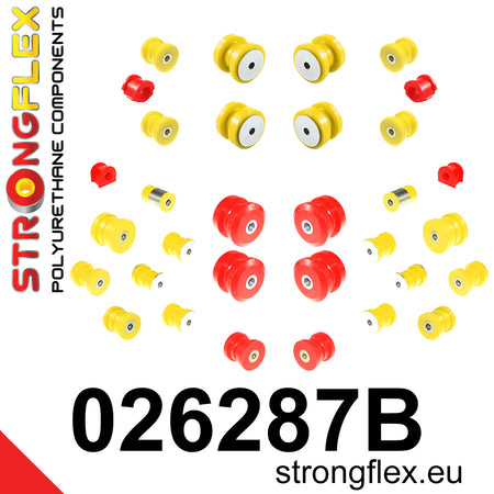 Kit completo de silentblocks de suspensión Audi 80 B4 Quattro 90 S2 RS2 (026287B)