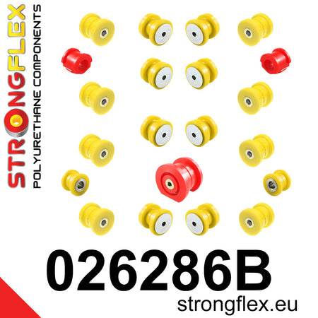 Kit completo de silentblocks de suspensión Audi 80 B3 Quattro 90 S2 RS2 (026286B)