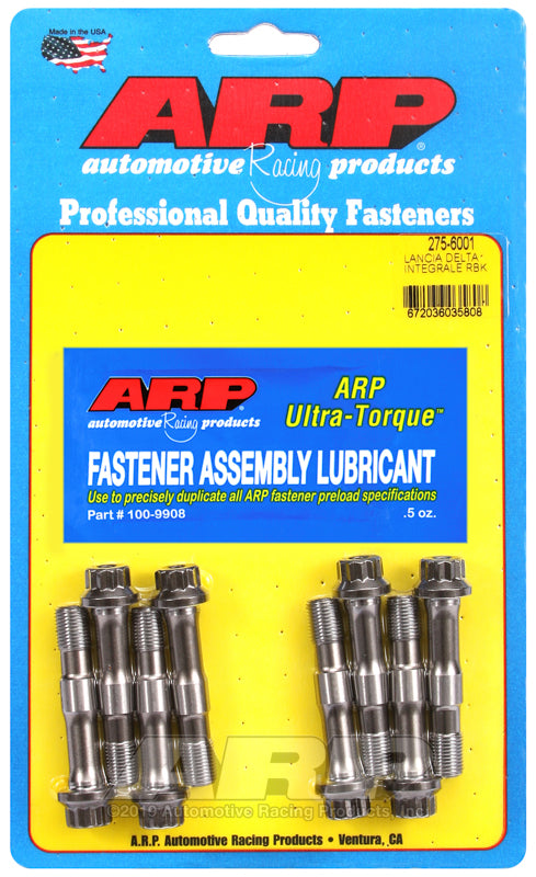 Tornillos de biela ARP para Lancia Delta Integrale 8V y 16V - 275-6001