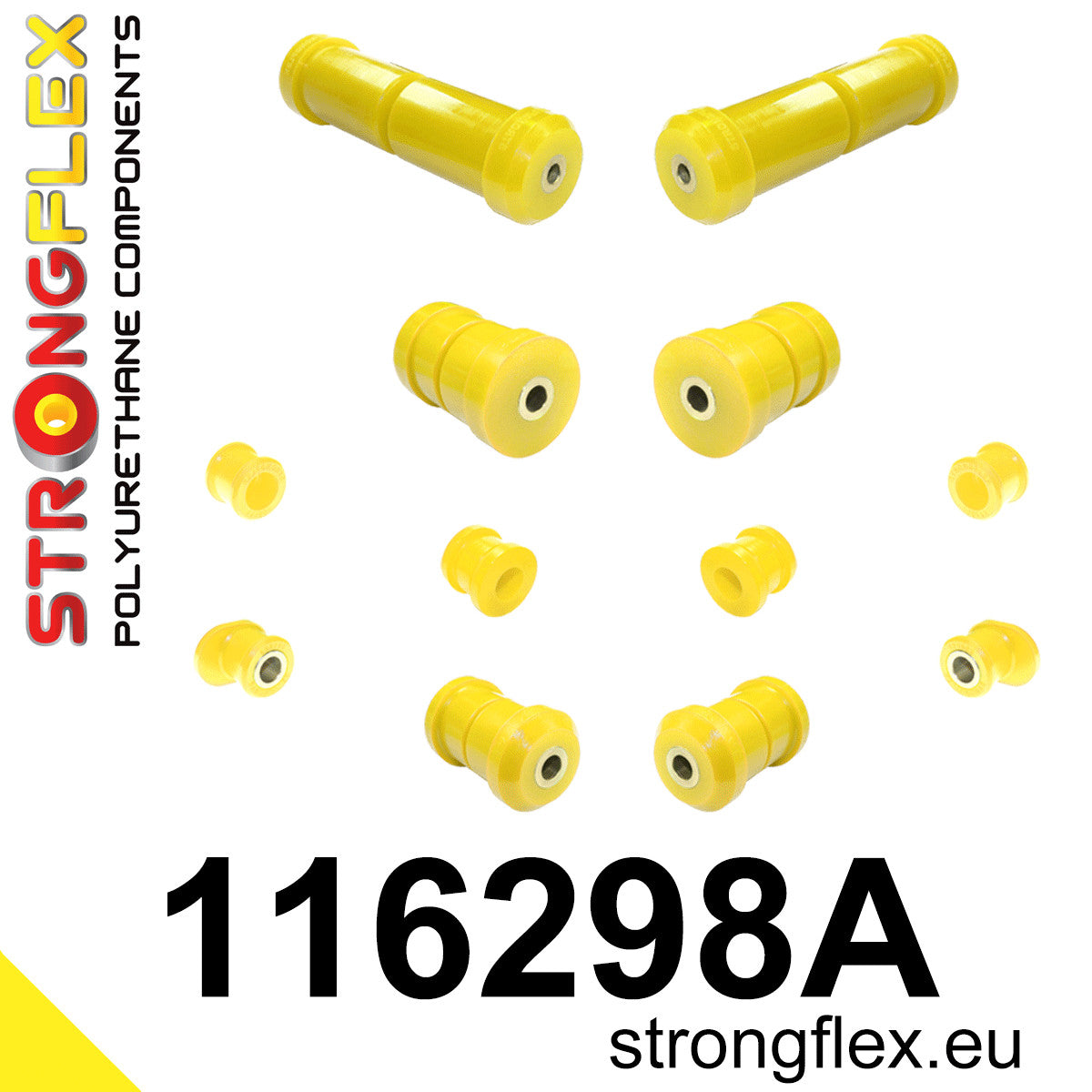 Kit de silentblocks de suspensión delantera SPORT Mercedes Clase E W210 RWD (116298A)