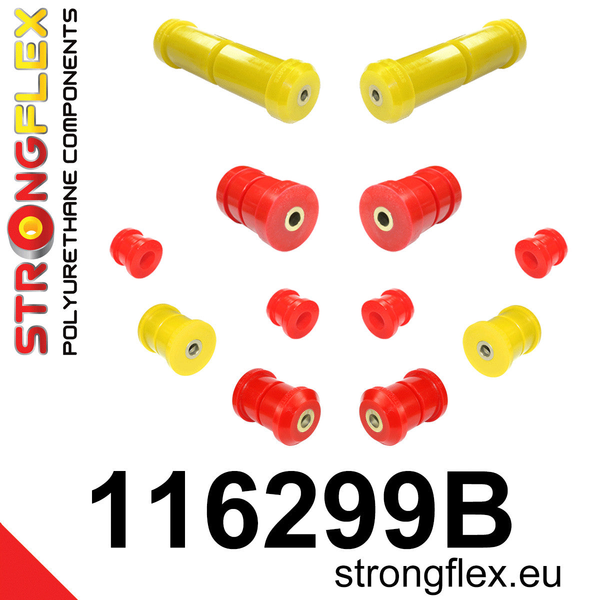 Kit de silentblocks de suspensión delantera Mercedes Clase E W210 4MATIC (116299B)