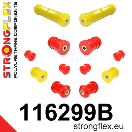 Kit de silentblocks de suspensión delantera Mercedes Clase E W210 4MATIC (116299B)