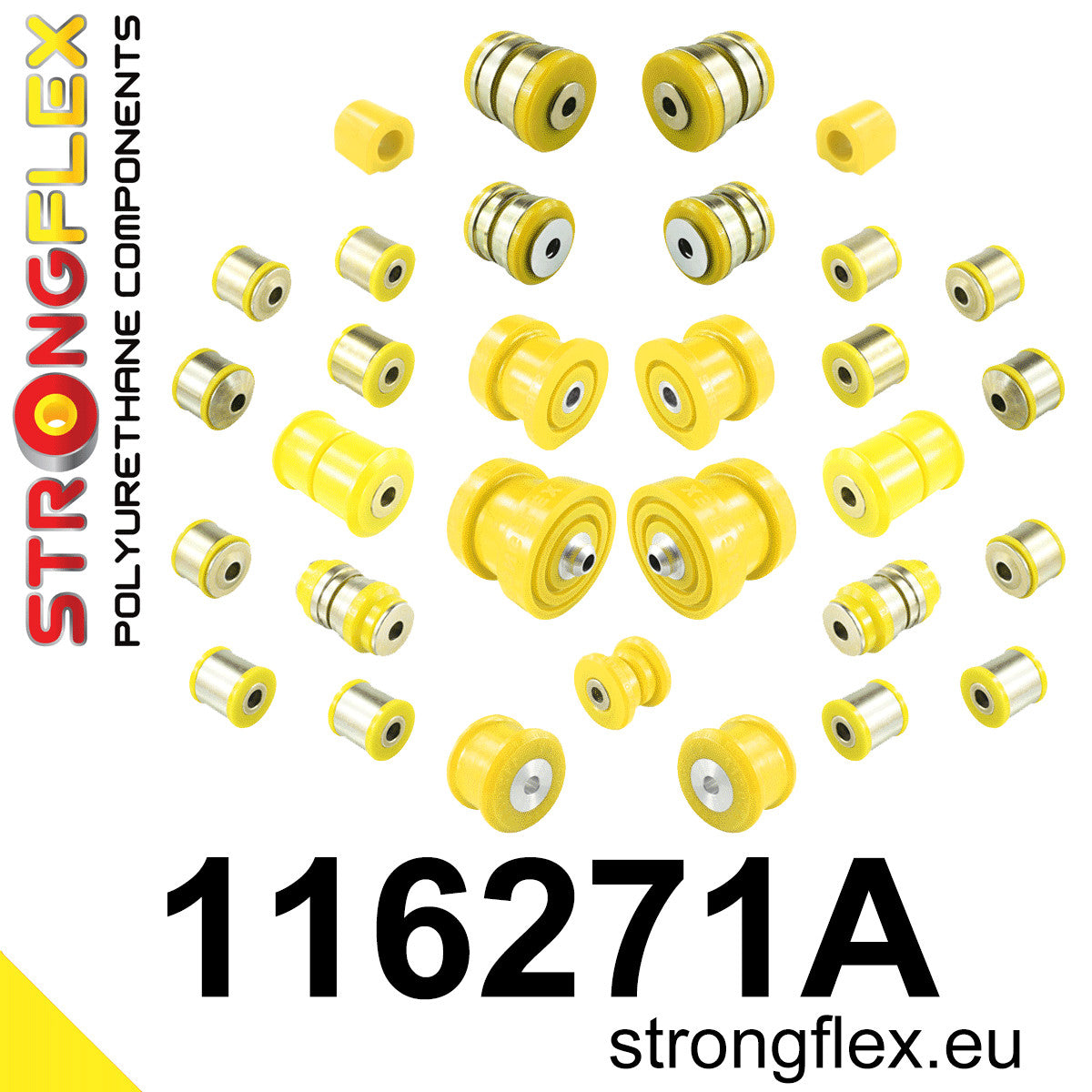 Kit completo de suspensión SPORT Mercedes Clase C W204 C207 A207 4MATIC (116271A)