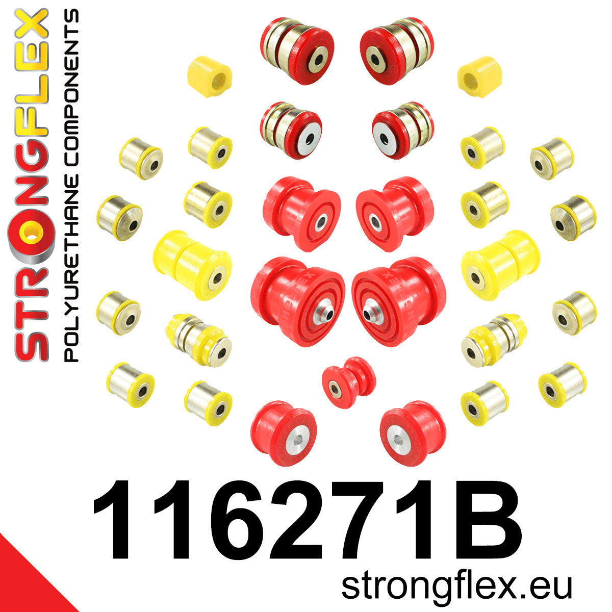 Kit completo de suspensión Mercedes Clase C W204 C207 A207 4MATIC Clase E (116271B)