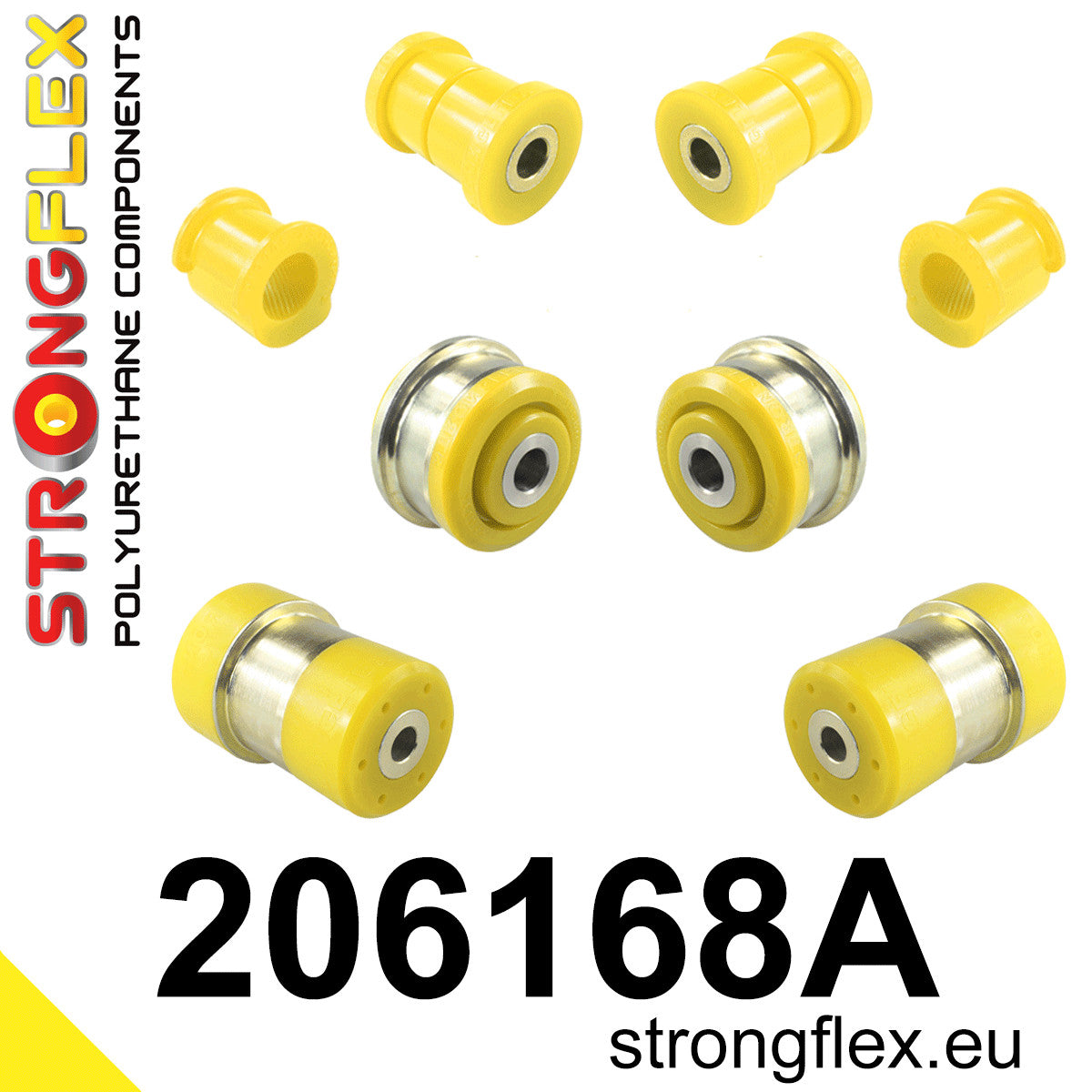 Kit de suspensión delantera y eje trasero SPORT Suzuki Splash FWD AWD Agila (206168A)