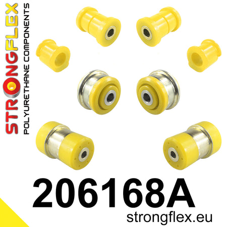 Kit de suspensión delantera y eje trasero SPORT Suzuki Splash FWD AWD Agila (206168A)