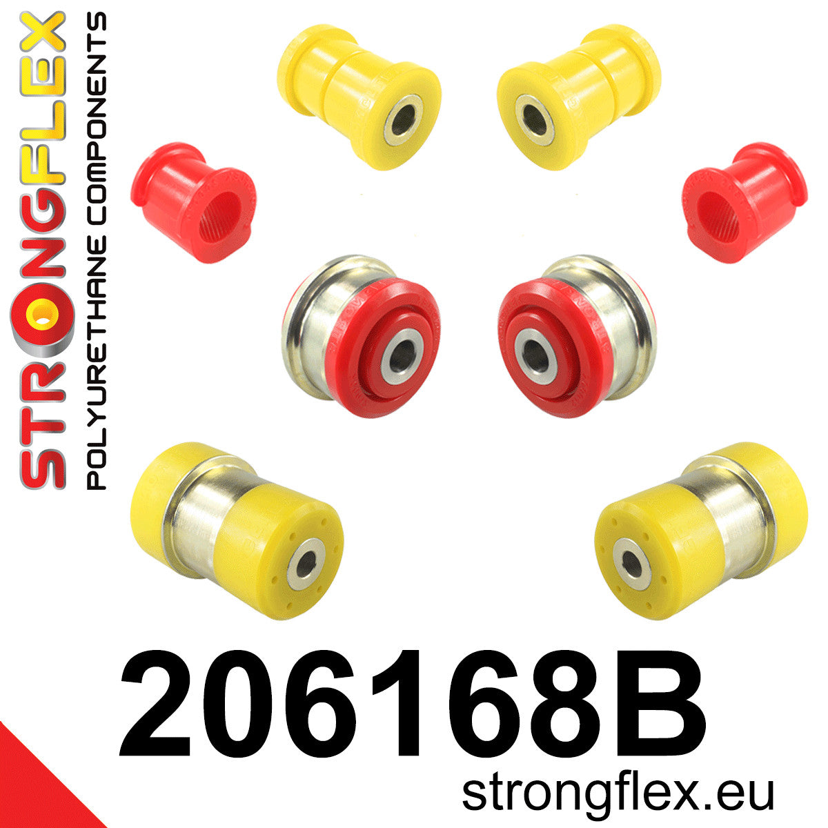 Kit de suspensión delantera y eje trasero Suzuki Splash FWD AWD Agila Swift (206168B)