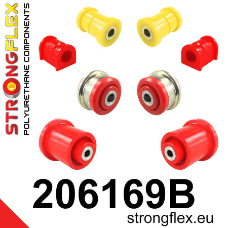 Kit de suspensión delantera y eje trasero Suzuki Vitara FWD AWD S-Cross (206169B)