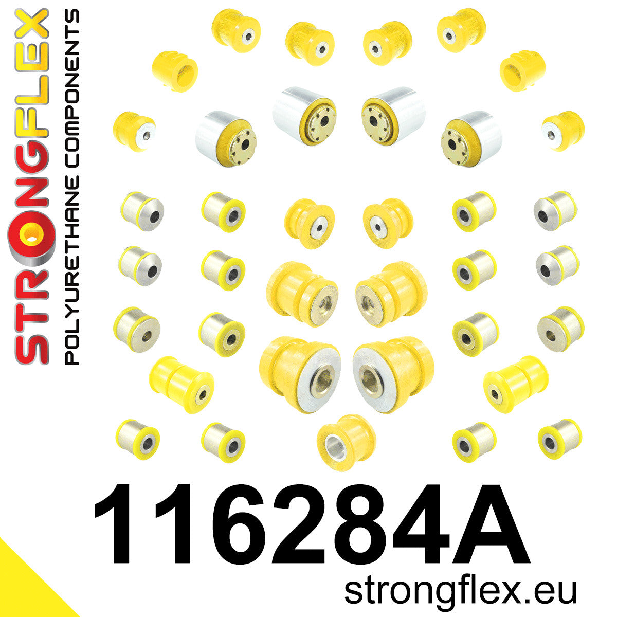 Kit completo de suspensión de poliuretano AMG SPORT Mercedes Clase E W211 (116284A)
