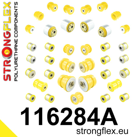 Kit completo de suspensión de poliuretano AMG SPORT Mercedes Clase E W211 (116284A)