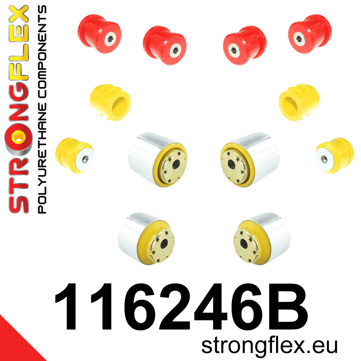 Kit de suspensión delantera Mercedes Clase E W211 C219 RWD CLS (116246B)
