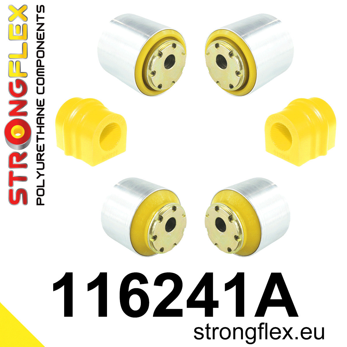 Kit de suspensión delantera SPORT Mercedes CLK W209 W203 CL203 RWD Clase C (116241A)