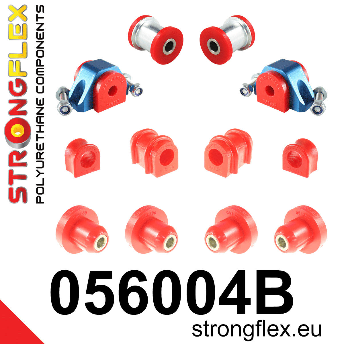 Kit de suspensión delantera y eje trasero Citroën AX Saxo Chanson 106 (056004B)