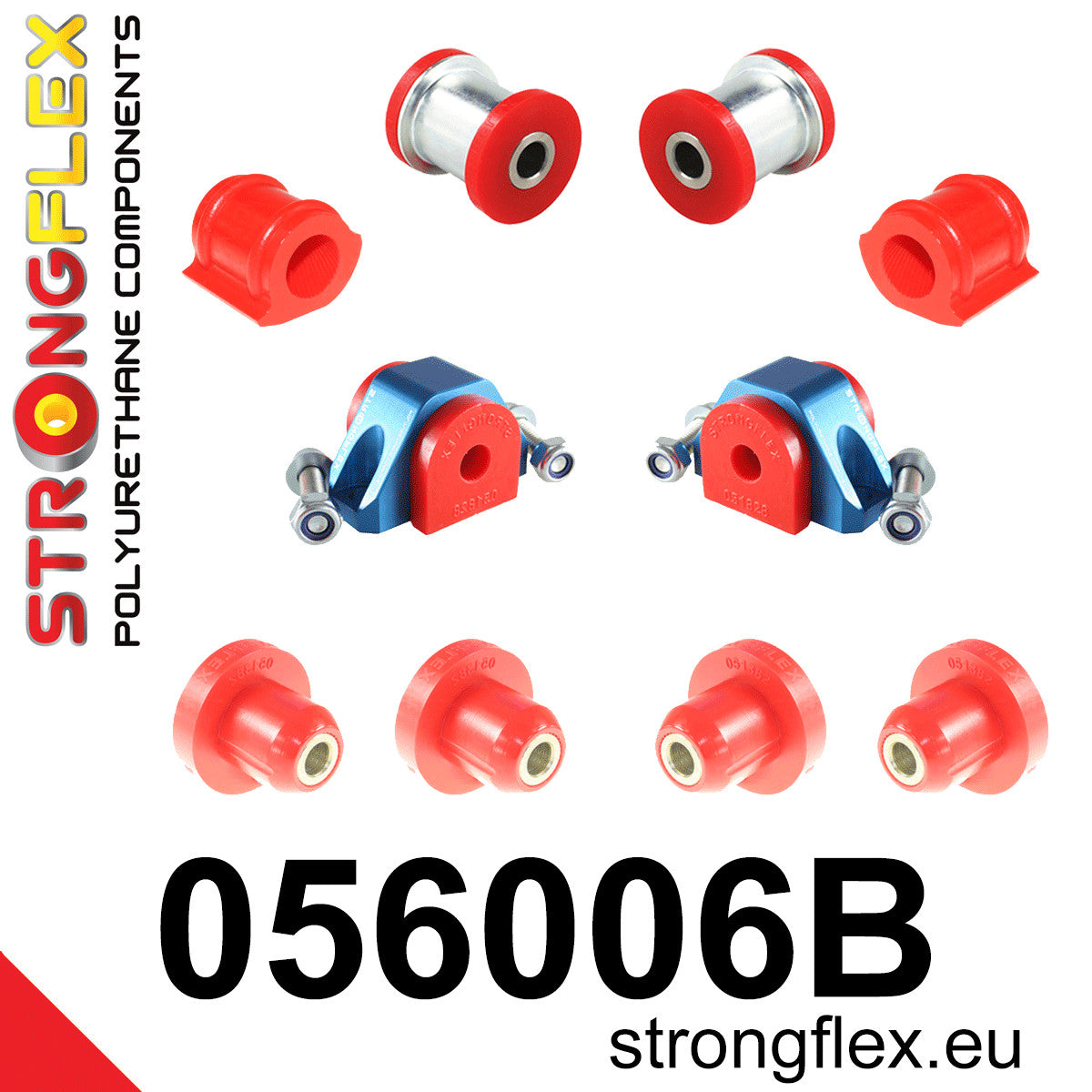 Kit de suspensión delantera y eje trasero Citroën Saxo Chanson 106 (056006B)