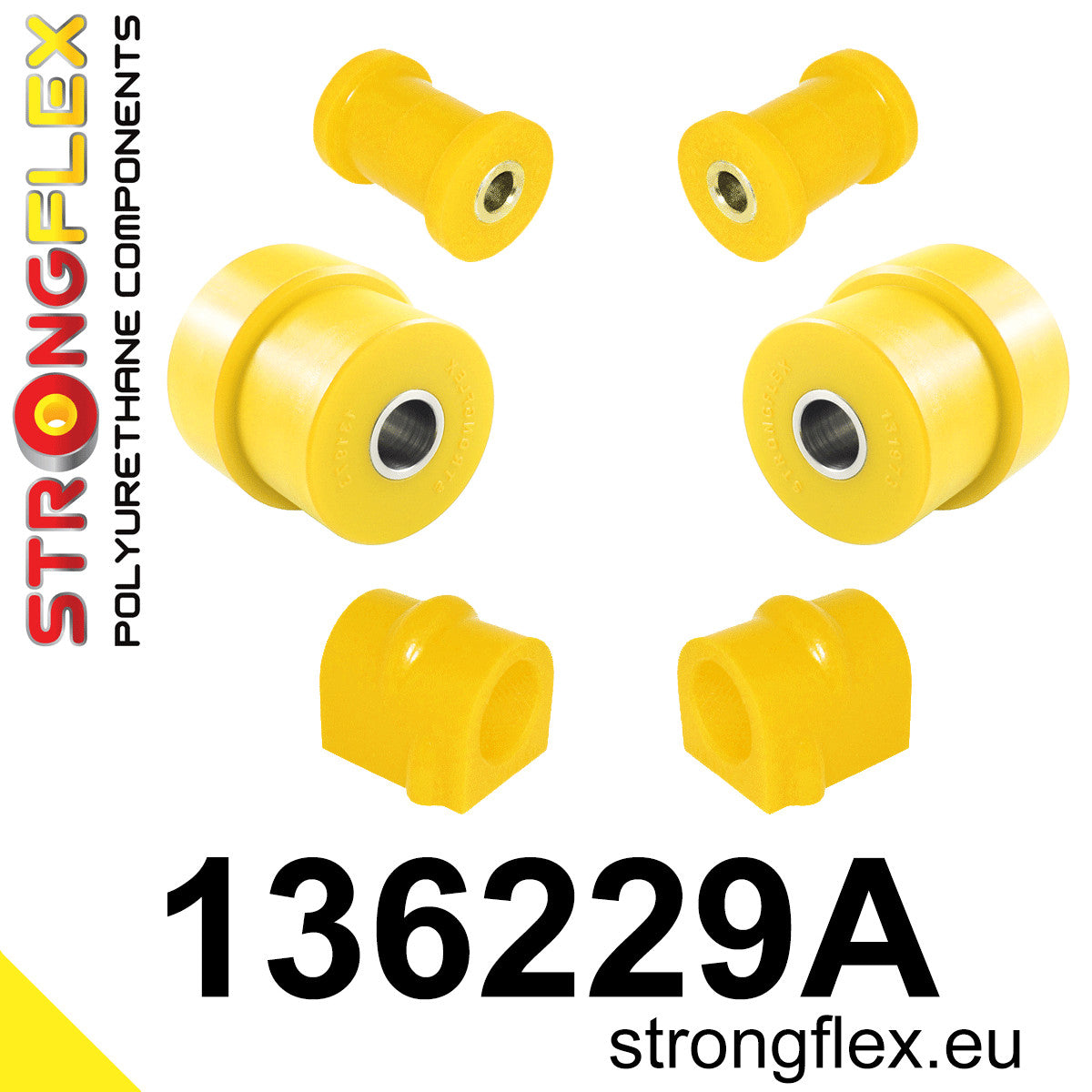 Kit de silentblocks de suspensión delantera SPORT Saab 9-5 YS3E (136229A)