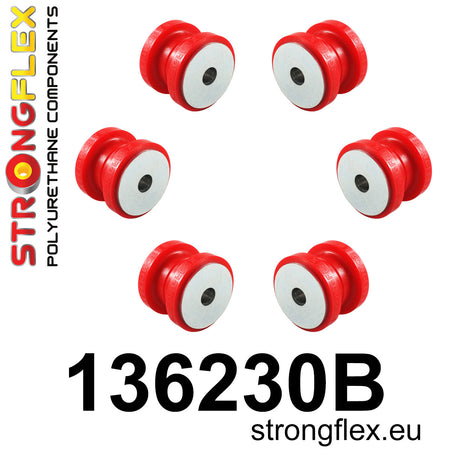 Kit de silentblock del subchasis delantero Saab 9-5 YS3E (136230B)